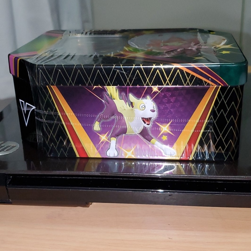 Pokemon Shining Fates Eldegoss V Tin Set - Picture 4 of 5